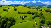 FILM! Cu view panoramic la 360 grade, teren 10.335 mp, Poian