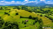 FILM! Cu view panoramic la 360 grade, teren 10.335 mp, Poian