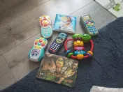 Set jucarii bebe cu sunete si lumini puzzel telefoane 