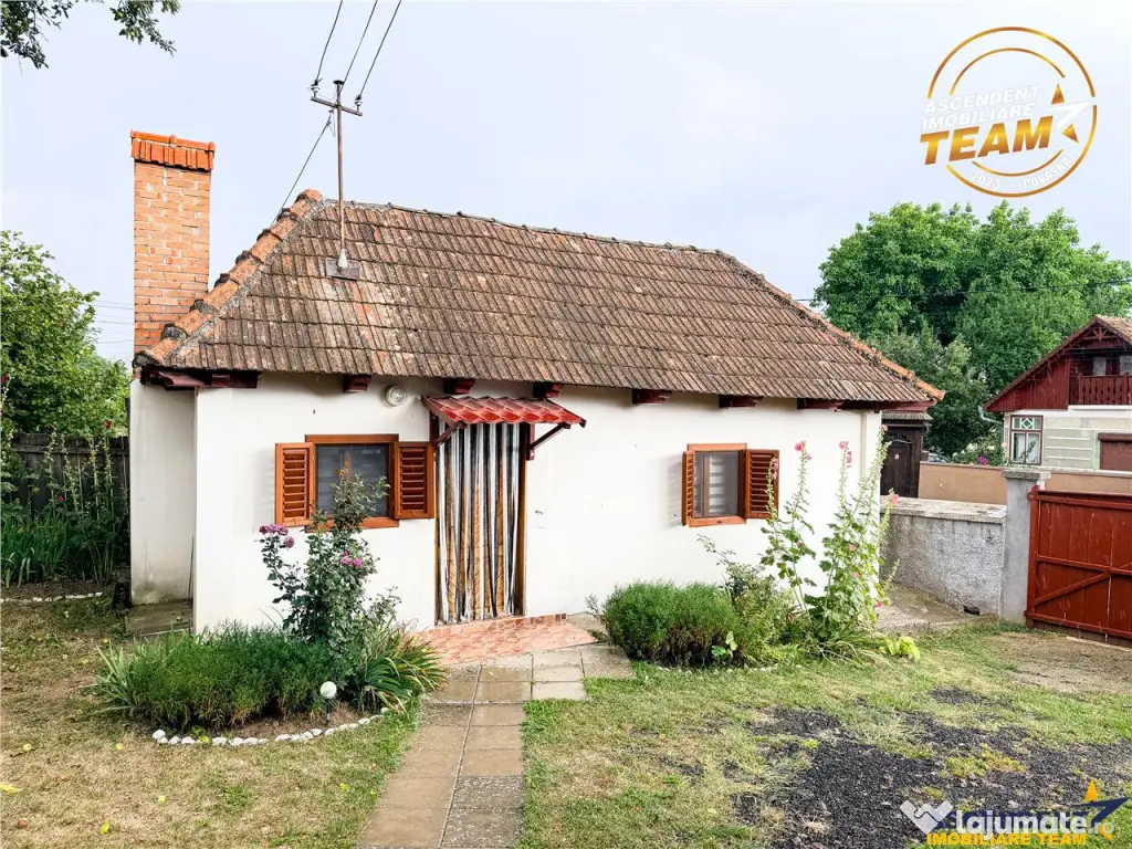 Casa cu teren generos de 1.315 mp, bucatarie de vara complet
