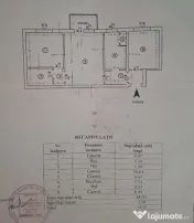 Apartament TĂTĂRAȘI SUD | 3 camere, semidecomandat, 52...