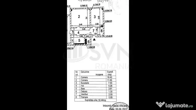 Apartament 2 camere I Renovat I zona Turda I vedere spate