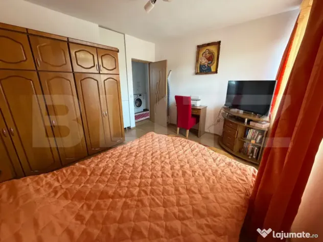 Apartament cu 3 camere în zonă excelentă - 61 mp, etaj in