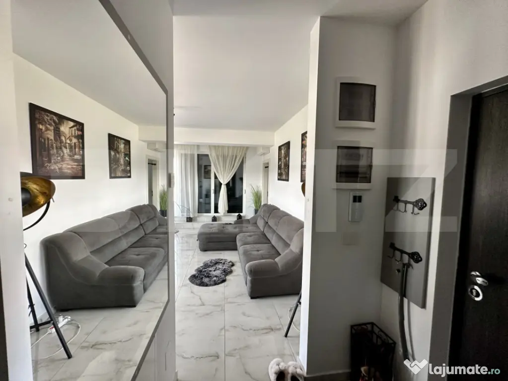 Penthouse modern cu terasă de 55 mp și parcare subterană