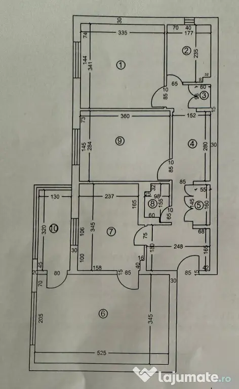 Proprietari - vânzare apartament 3 camere decomandate, Craiova/ Brazda lui Novac