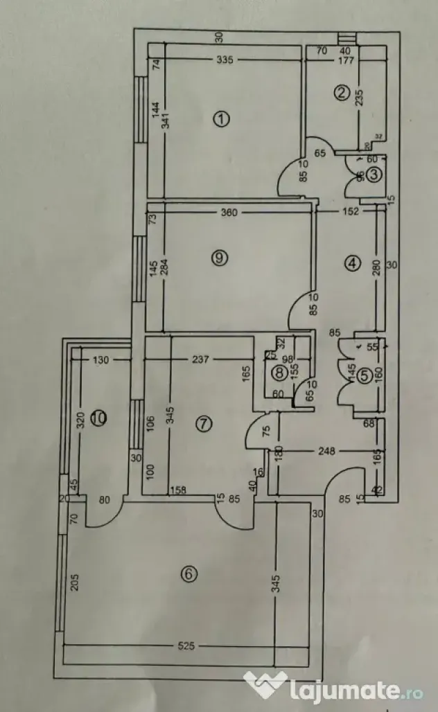 Proprietari - vânzare apartament 3 camere decomandate, Craiova/ Brazda lui Novac