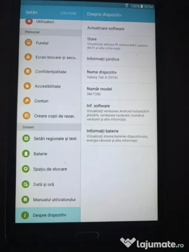 Tableta Samsung Galaxy Tab A (2016)