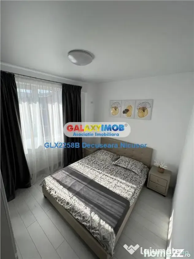 Apartament 2 camere Militari Residence mobilat utilat 74.90