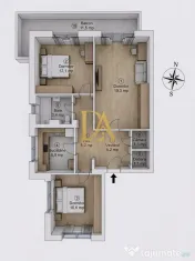 Apartament 3 camere | Șoseaua Nicolae Titulescu| Piața ...