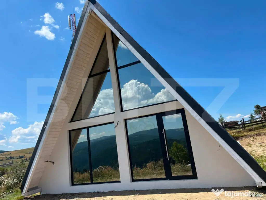Cabana A-Frame – Relaxare in Familie sau Investitie Turist