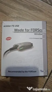 Interfață Diagnoză Auto Vgate vLinker FS USB – Recomandată FORScan (Ford / Mazda)