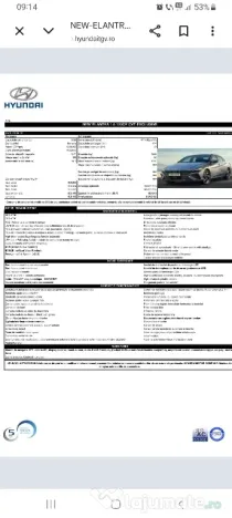 vând Hyundai Elantra Exclusive