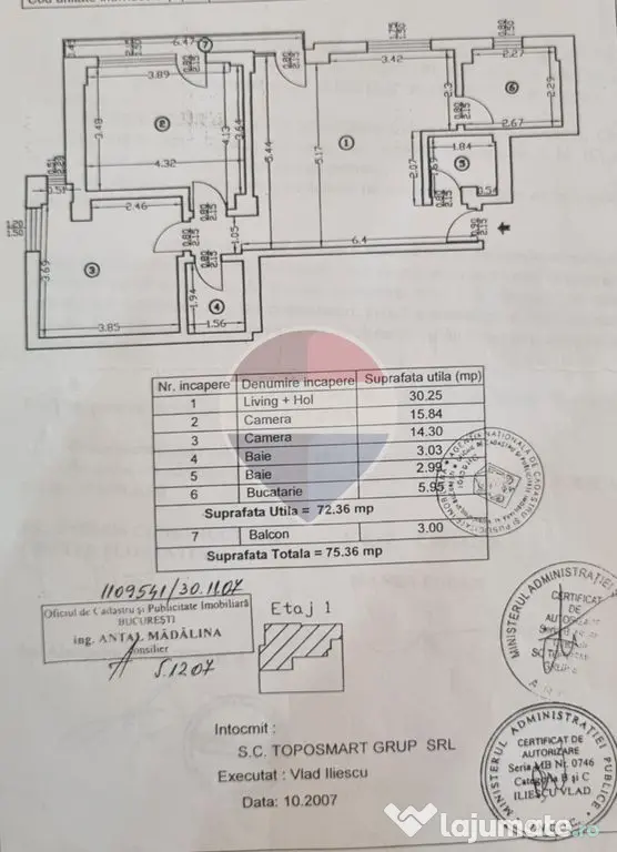 Apartament 3 camere de vanzare | Dorobanți | Putul lui Zamfir - Bucuresti (Bucuresti-Ilfov)