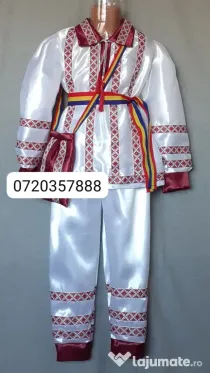 Costum popular pentru copii 9-10-11-12 ani 165 lei