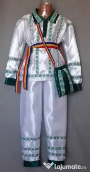 Costum popular pentru copii 9-10-11-12 ani 165 lei 