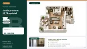 Studio Nou Cu Terasă | 52,70 MP | Târgu Mureș 