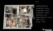 Casa tip Cvadruplex 120 mp ,Zona Sub Cetate 