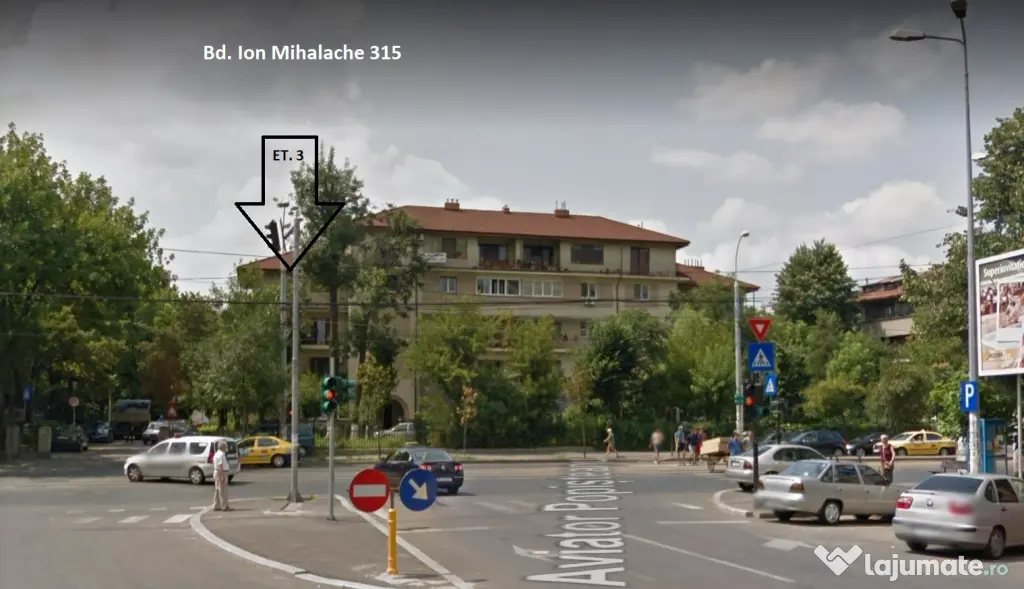 Proprietar, ap. 2 camere decomandat, 79 mp Domenii, Ion Mihalache 315, centrala