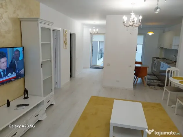 Inchiriez apartament 2 camere Dacia - bloc nou - loc de parcare inclus