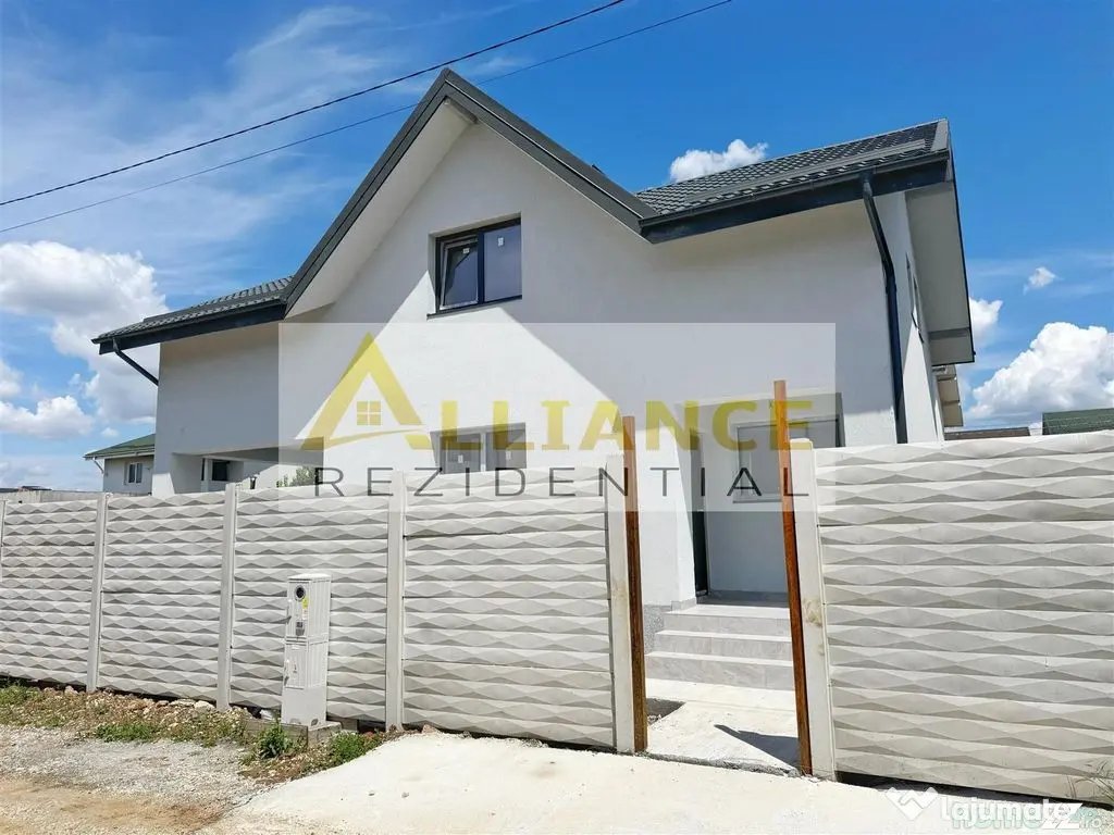 Vila individuala P+M || 4 camere 3 bai ||teren 308mp ||Str. Padurea Craiului - Berceni (Bucuresti-Ilfov)