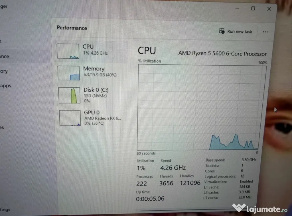 PC Gaming Ryzen 5 5600 | RX 6600 | 16GB RAM |1TB SSD