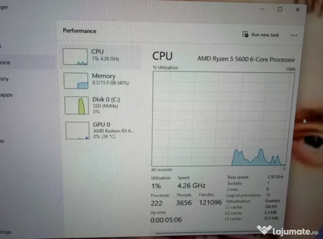PC Gaming Ryzen 5 5600 | RX 6600 | 16GB RAM |1TB SSD