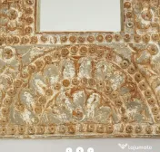 Oglinda cu Rama din Lemn Sculptat 