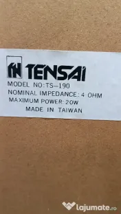 Boxe Tensai de 20W pe 4 ohmi 