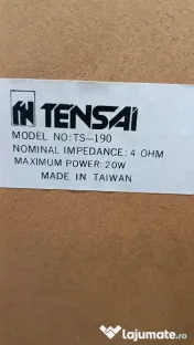 Boxe Tensai de 20W pe 4 ohmi