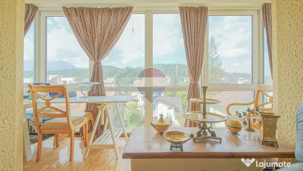 Apartament 4 camere, vedere Bucegi, etaj 1, Predeal - Predeal (Brasov)