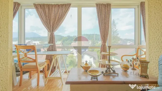 Apartament 4 camere, vedere Bucegi, etaj 1, Predeal - Predeal (Brasov)