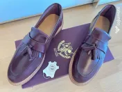 Pantofi Delicious Junction – Tassel Loafer Oxblood, Piele naturala | Marime  44 