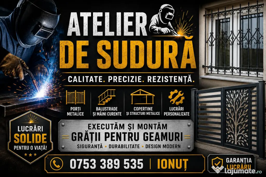 Lucrări în fier și fier forjat