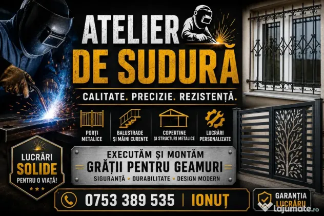 Lucrări în fier și fier forjat