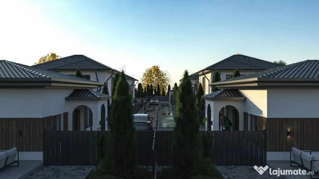 Tunari l Complex rezidential nou l Vile parter 4 camere - Tunari (Bucuresti-Ilfov)