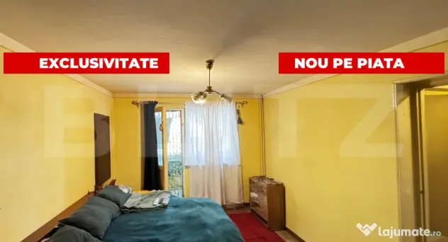 Apartament cu 2 camere, etaj 1, baie cu geam, zona Cetate ?? - Alba Iulia (Alba)