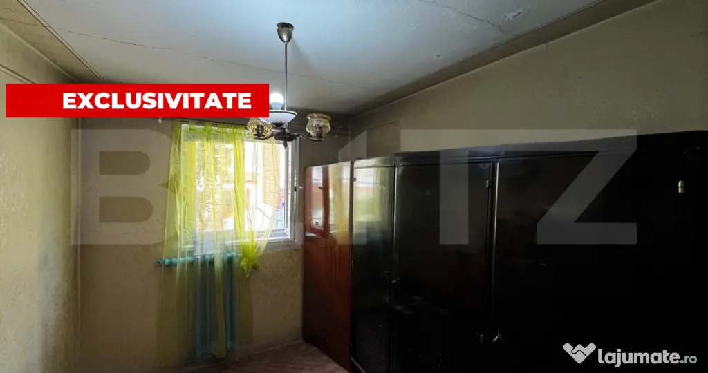 Apartament cu 2 camere, etaj 1, baie cu geam, zona Cetate ?? - Alba Iulia (Alba)