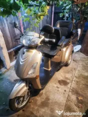 Triciclu electric RDB V-Klass, fara permis, 2 locuri, 25 km/h 
