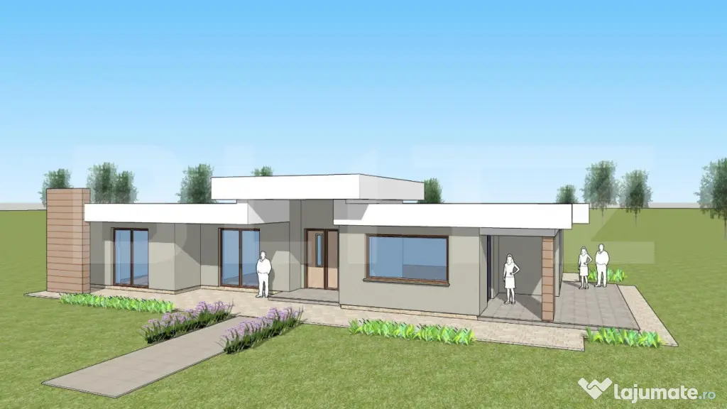 Casă modernă 176 mp utili, Teren 724 mp, Amati - Amati (Satu-Mare)