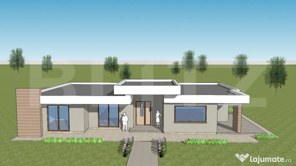 Casă modernă 176 mp utili, Teren 724 mp, Amati - Amati (Satu-Mare)