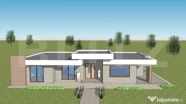 Casă modernă 176 mp utili, Teren 724 mp, Amati - Amati (Satu-Mare)