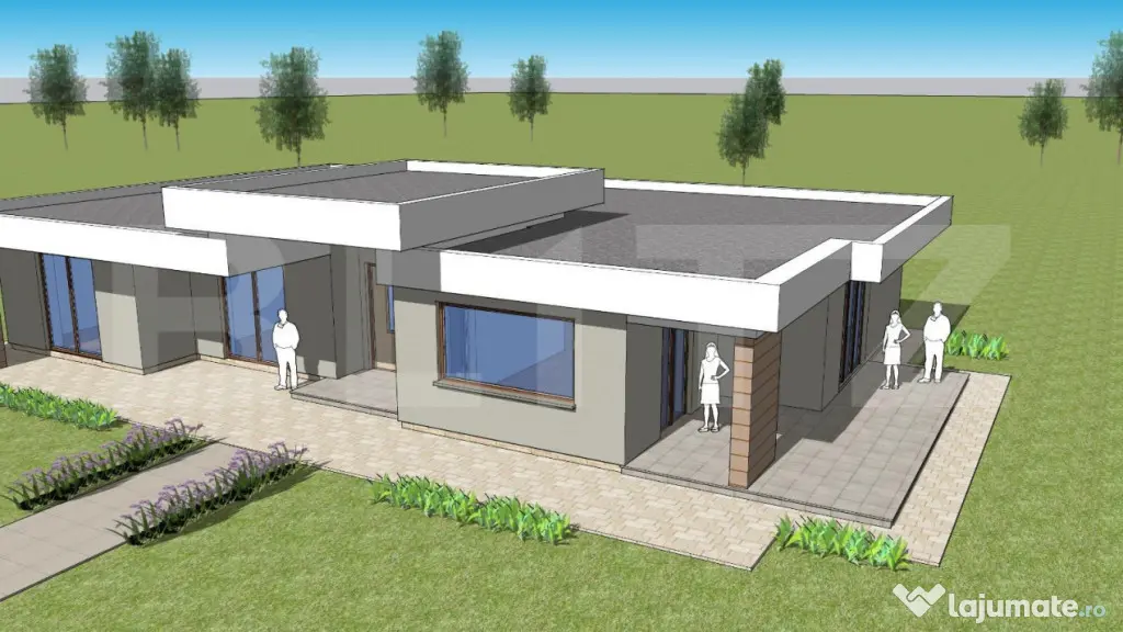 Casă modernă 176 mp utili, Teren 724 mp, Amati - Amati (Satu-Mare)