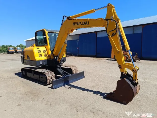 Miniexcavator Hyundai R60-7, 2008, 5,8 tone - Negresti Oas (Satu-Mare)