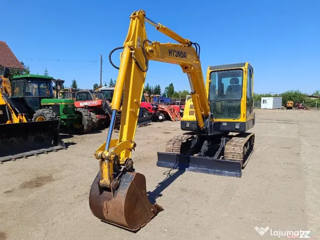 Miniexcavator Hyundai R60-7, 2008, 5,8 tone - Negresti Oas (Satu-Mare)
