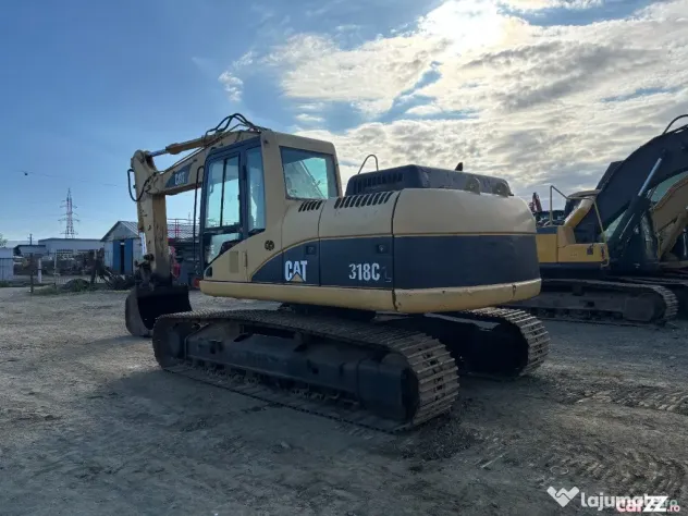 Excavator pe senile Caterpillar 318C L, 22 tone, 2006 - Negresti Oas (Satu-Mare)