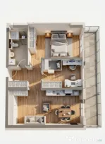 OPORTUNITATE! Ansamblu NZEB! 3 Camere si terasa, Dambul-Rotu