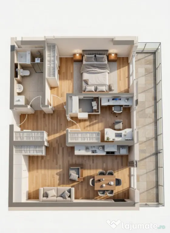 OPORTUNITATE! Ansamblu NZEB! 3 Camere si terasa, Dambul-Rotu - Cluj-Napoca (Cluj)