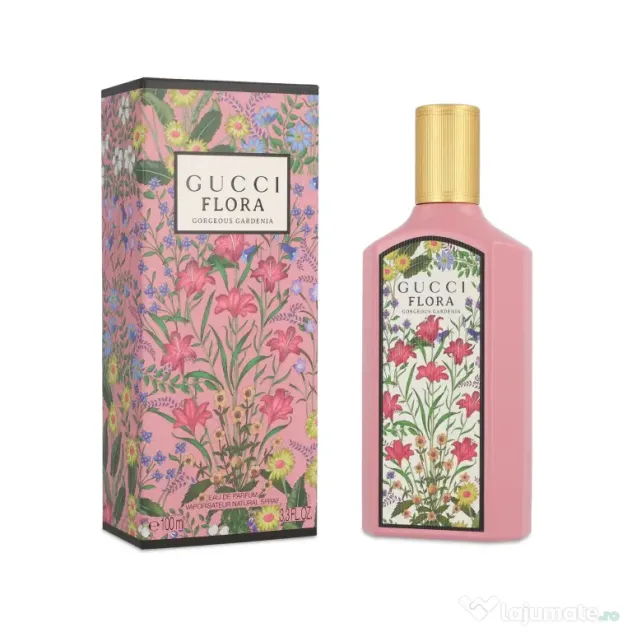 Gucci Flora Gorgeous Gardenia 100ml EDP, pentru femei, made in Italy