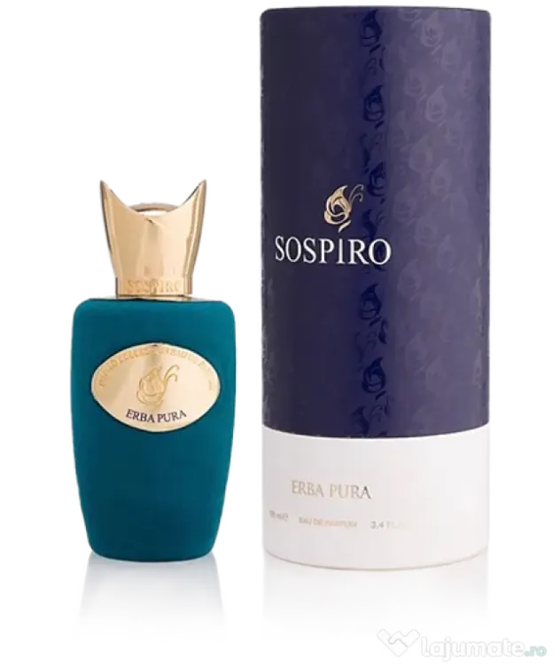 Sospiro Erba Pura 100ml EDP, unisex, made in Italy