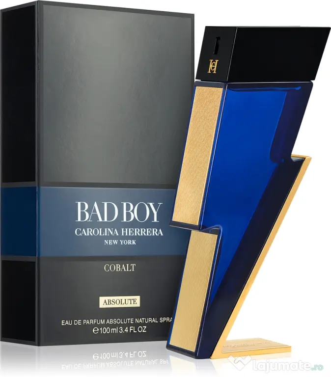 Carolina Herrera Bad Boy Cobalt 100ml Elixir, pentru barbati, made in Spain